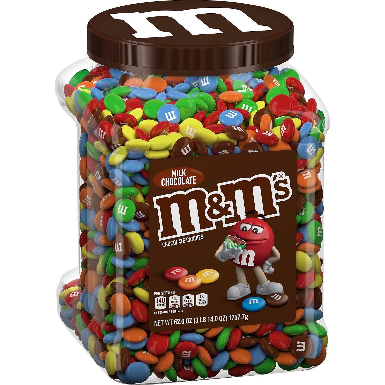 M&M's Milk Chocolate Candies, Celebration Size, Stand up